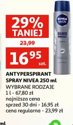 Auchan ANTYPERSPIRANT SPRAY NIVEA oferta
