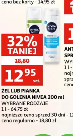 Auchan ZEL LUB PIANKA DO GOLENIA NIVEA oferta