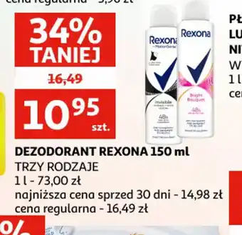 Auchan DEZODORANT REXONA oferta