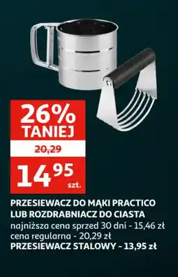 Auchan PRZESIEWACZ DO MAKI PRACTICO LUB ROZDRABNIACZ DO CIASTA oferta