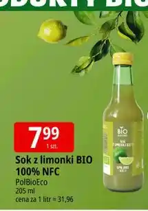 E.Leclerc Sok z limonki Polbioeco oferta