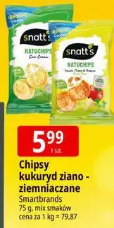 E.Leclerc Chipsy z pomidora bazylią i oregano Snatt's oferta