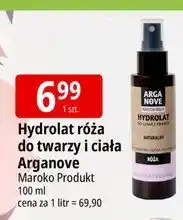 E.Leclerc Hydrolat do ciała i twarzy skóra naczynkowa, wrażliwa sucha Arganove oferta