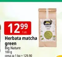 E.Leclerc Herbata matcha green Big Nature oferta