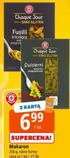 E.Leclerc Makaron fusili Wiodąca Marka Chaque Jour oferta