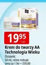 E.Leclerc Dzienno-nocny krem intensywnie regenerujący 70+ intensywne odżywianie Aa Technologia Wieku 5Repair oferta