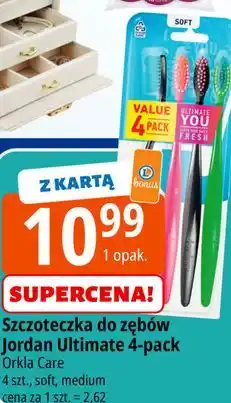 E.Leclerc Szczoteczka do zębów soft Jordan Ultimate You oferta