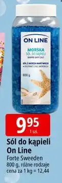 E.Leclerc Sól do kąpieli morska On Line oferta