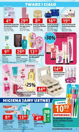 E.Leclerc Pasta do zębów active fresh Colgate Total oferta