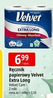 E.Leclerc Ręcznik papierowy Velvet Extra Long oferta