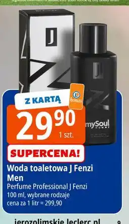 E.Leclerc Woda perfumowana J'fenzi Mysoul oferta