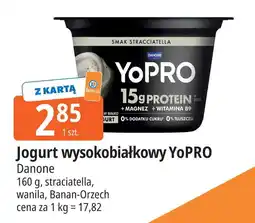 E.Leclerc Jogurt proteinowy banan-orzech Danone Yopro oferta