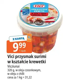 E.Leclerc Surimi w oleju o smaku czosnkowym Vici oferta