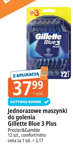 E.Leclerc Maszynka do golenia Gillette Blue 3 Plus oferta