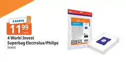 E.Leclerc Worki do odkurzacza philips + wkład zapachowy Invest oferta
