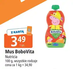 E.Leclerc Mus morele z jabłkiem i gruszką peppa pig Bobovita oferta