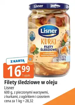 E.Leclerc Filety śledziowe z pieczonymi warzywami Lisner oferta
