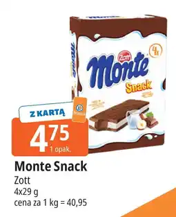 E.Leclerc Baton mleczny Zott Monte Snack oferta