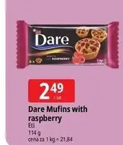 E.Leclerc Babeczki z malinami Eti Dare oferta