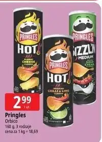 E.Leclerc Chipsy kickin' sour cream Pringles Hot oferta