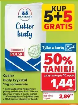 Kaufland Cukier biały kryształ oferta