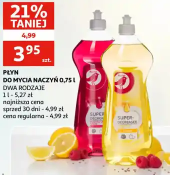 Auchan Płyn do mycia naczyń oferta