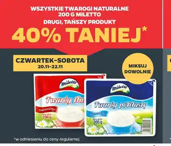 Netto Twarogi Mileto oferta