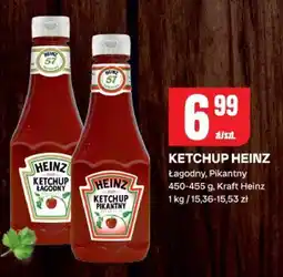 Chorten Ketchup Heinz Łagodny, Pikantny oferta