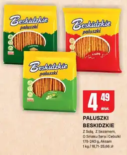 Chorten Paluszki Beskidzkie Z Solą, Z Sezamem, O Smaku Sera i Cebulki oferta