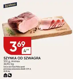 Chata Polska Szynka od szwagra Animex oferta