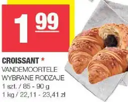 Spar Croissant Vandemoortele wybrane rodzaje oferta