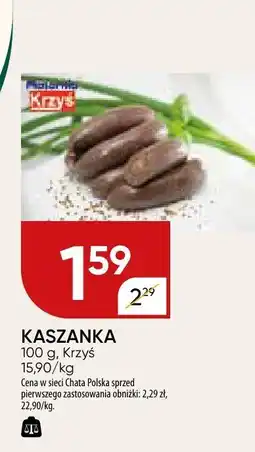 Chata Polska Kaszanka Krzyś oferta