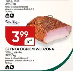 Chata Polska Szynka ogniem wędzona Nik-Pol oferta