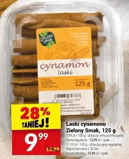 Twój Market Laski cynamonu Zielony Smak, 125 g oferta
