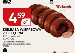 Chata Polska Kiełbasa wieprzowa z cielęciną Wolarek oferta