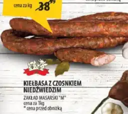 Arhelan Kiełbasa z czosnkiem niedźwiedzim zakład masarski M oferta