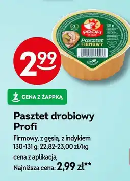 Żabka Pasztet drobiowy Profi firmowy, z gęsią, z indykiem oferta