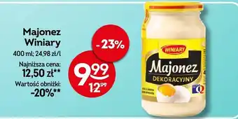 Żabka Majonez Winiary oferta
