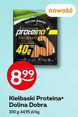 Żabka Kiełbaski Proteina+ Dolina Dobra oferta