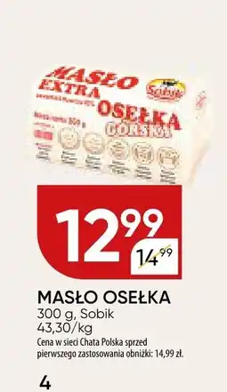 Chata Polska Masło osełka Sobik oferta