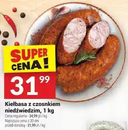Twój Market Kiełbasa z czosnkiem niedźwiedzim, 1 kg Twój Market oferta