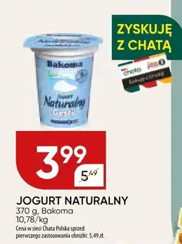 Chata Polska Jogurt naturalny Bakoma oferta