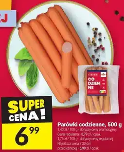 Twój Market Parówki codzienne, 500 g Pekpol oferta