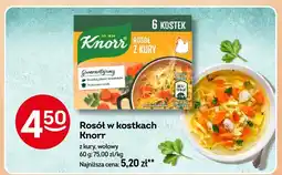 Żabka Rosół w kostkach Knorr z kury, wołowy oferta