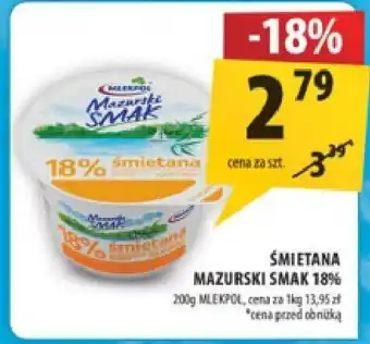 Arhelan Śmietana Mazurski Smak 18% oferta
