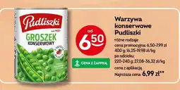 Żabka Warzywa konserwowe Pudliszki różne rodzaje oferta