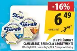 Arhelan Ser pleśniowy Camembert, Brie (cały asortyment) Turek oferta