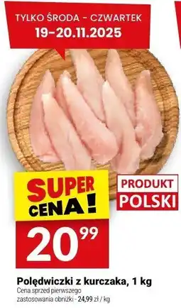 Twój Market Polędwiczki z kurczaka, 1 kg Twój Market oferta