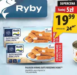 Arhelan Paluszki rybne złote rodzinne 450g Frosta oferta