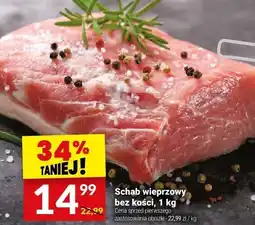 Twój Market Schab wieprzowy bez kości, 1 kg Lada oferta